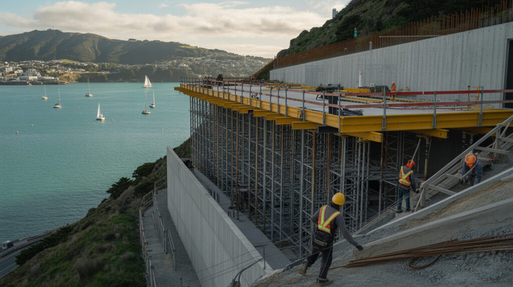 Wellington's Vertical Challenge: Mastering Construction on Steep and Complex Sites 1 Mastering Construction on Steep and Complex Sites